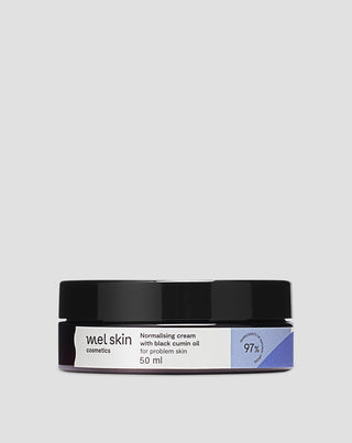 Mel Skin normalizuojantis kremas probleminei odai su juodųjų kmynų aliejumi - 1