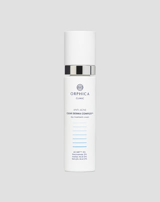 Priešraukšlinis dieninis kremas su salicilo ir azelaino rūgštimis nuo trūkumų Anti-Acne Orphica Clinic 50 ml - 1