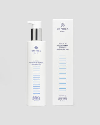 Tonikas veidui nuo spuogų su niacinamidu ir azelaino rūgštimi Anti-Acne Orphica Clinic 200 ml